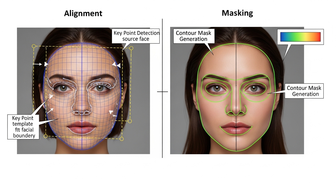 DeepFaceLab Face Alignment and Masking Techniques Explained - DeepFaceLab